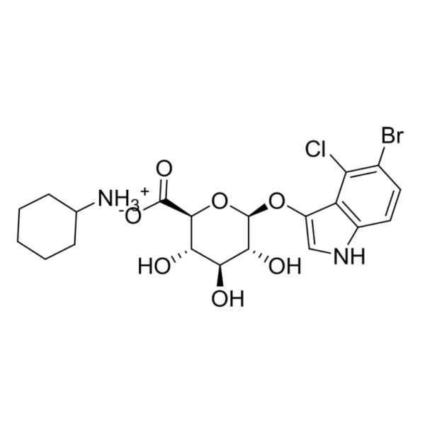 5-溴-4-氯-3-吲哚基-beta-D-葡糖苷酸环己胺盐(X-GLUC)