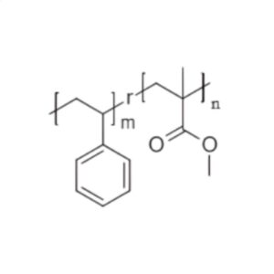 聚(苯乙烯-r-甲基丙烯酸甲酯) 无规共聚物,MS树脂 (Mw 100-150kDa)