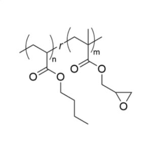 聚(丙烯酸正丁酯-r-甲基丙烯酸缩水甘油酯)无规共聚物 (Mw~200kDa)