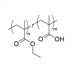 聚(甲基丙烯酸乙酯-r-甲基丙烯酸)共聚物 (Mw~70kDa)